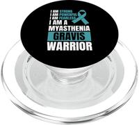 Funny Myasthenia Gravis Warrior PopSockets PopGrip for MagSafe