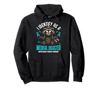 Funny Myasthenia Gravis Warrior Pullover Hoodie