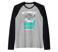Funny Myasthenia Gravis Warrior Raglan Baseball Tee