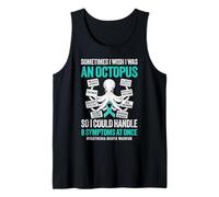 Funny Myasthenia Gravis Warrior Tank Top