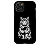 Funny Mystic Cat Crystal Ball Divination Case for iPhone 11 Pro