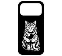 Funny Mystic Cat Crystal Ball Divination Case for iPhone 17 Pro Max