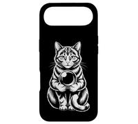 Funny Mystic Cat Crystal Ball Divination Case for iPhone Air