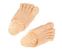Funny Naked Feet Slippers - Wide Application For Any Occasion Unique Funny Halloween Shoe Helloween Slippers Party Shoes skin color