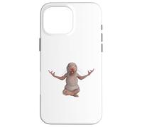 Funny Naked Mole-Rat Zookeeper Yoga Animal Lover Mole Rat Case for iPhone 16 Pro Max