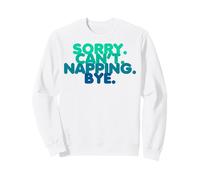Funny Nap Sleepy Procrastination Quotes Lazy Person Napper Sweatshirt