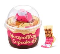 Funny Napoleon Cake Socks Box - Fun Gifts for Women Ladies Teenage Girls -Funky Novelty Cute Crazy Food Silly Cotton Socks Mothers Day Easter Valentines Christmas Birthday Gifts Stocking Fillers