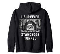 Funny Narrowboat Canal Barge Continuous Cruiser Live Aboard Zip Hoodie