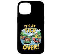 Funny Narrowboat Seeding Tick Over Joke Canal Barge River Case for iPhone 15