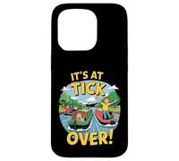 Funny Narrowboat Seeding Tick Over Joke Canal Barge River Case for iPhone 15 Pro