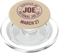 FUNNY NATIONAL JOE DAY MARCH 27 PopSockets PopGrip for MagSafe