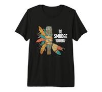 Funny Native American Indian Go Smudge Yourself Premium T-Shirt