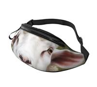 Funny Naughty Sheep Tongue Cute Animal Fanny Pack for Men Women Fashion Waist Packs Travel Crossbody Bag With Adjustable Strap Everywhere Belt Bag Waterproof Chest Bags Cycling Bum Bag Wallet