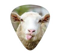 Funny Naughty Sheep Tongue Cute Animal High-Quality, Wear-Resistant And Tough Guitar Picks Give You A Different Musical Experience