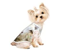 Funny Naughty Sheep Tongue Cute Animal print Dog Shirts for Small Dogs Stretchy T-Shirts Lightweight Tank Top Sleeveless Striped Vest