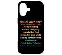 Funny Naval Architect Case for iPhone 17