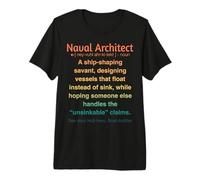 Funny Naval Architect Premium T-Shirt
