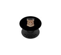 Funny Necklace Leopard Glasses Smart Cougar PopSockets Adhesive PopGrip