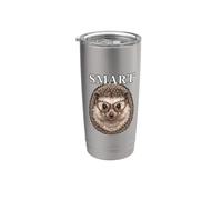Funny Necklace Leopard Glasses Smart Hedgehog Stainless Steel Insulated Tumbler