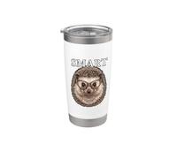 Funny Necklace Leopard Glasses Smart Hedgehog Stainless Steel Insulated Tumbler