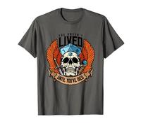 Funny Necromancer Haven't Lived Until You've Died Funny RPG T-Shirt