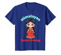 Funny Nepali Girl Nepali Roots T-Shirt, Youth, Royal Blue, Large