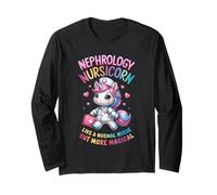 Funny Nephrology Nurse Dialysis Specialist Kidney Care Long Sleeve T-Shirt