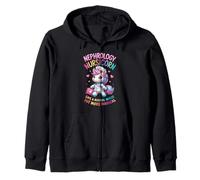 Funny Nephrology Nurse Dialysis Specialist Kidney Care Zip Hoodie