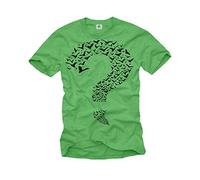 Funny Nerd Theory T-Shirt for Men Riddler - Green M