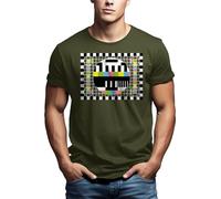 Funny Nerd Theory T-Shirt Test Screen Green XXXL
