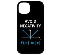 Funny Nerdy Avoid Negativity Algebra Math Pun Math Teacher Case for iPhone 13