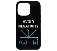 Funny Nerdy Avoid Negativity Algebra Math Pun Math Teacher Case for iPhone 13 Pro