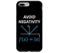 Funny Nerdy Avoid Negativity Algebra Math Pun Math Teacher Case for iPhone 7 Plus/8 Plus