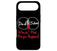 Funny Nerdy Dad Jokes Venn Diagram Where The Magic Happens Case for iPhone Air