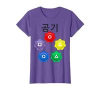 Funny Nerdy Gonggi Korean Game Player Black Text T-Shirt