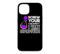 Funny Nerdy I want Superpowers Periodic Chemistry Teacher Case for iPhone 13