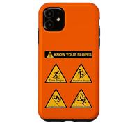 Funny Nerdy Know Your Slopes Algebra Geometry Math Teacher Case for iPhone 11