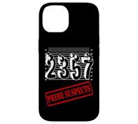 Funny Nerdy Prime Suspects Algebra Math Pun Math Teacher Case for iPhone 14