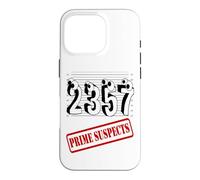 Funny Nerdy Prime Suspects Algebra Pun Math Teacher Case for iPhone 16 Pro