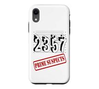 Funny Nerdy Prime Suspects Algebra Pun Math Teacher Case for iPhone XR