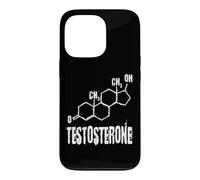 Funny Nerdy Testosterone Chemical Formula Chemistry Teacher Case for iPhone 13 Pro