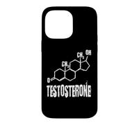 Funny Nerdy Testosterone Chemical Formula Chemistry Teacher Case for iPhone 14 Pro Max