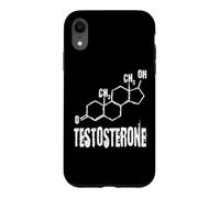 Funny Nerdy Testosterone Chemical Formula Chemistry Teacher Case for iPhone XR