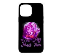 Funny Nerdy We're All Mad Here Cheshire Alice Book Nerd Case for iPhone 13 Pro Max
