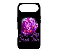 Funny Nerdy We're All Mad Here Cheshire Alice Book Nerd Case for iPhone Air