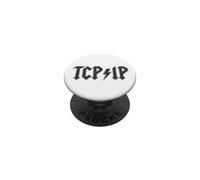 Funny Network Engineer Cybersecurity IT Support TCP IP Coder PopSockets Adhesive PopGrip