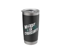 Funny Network Engineering Cybersecurity WiFi Stainless Steel Insulated Tumbler