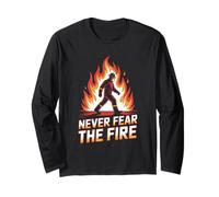 Funny Never Fear The Fire Steel Mill Worker Long Sleeve T-Shirt