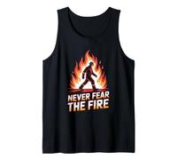Funny Never Fear The Fire Steel Mill Worker Tank Top