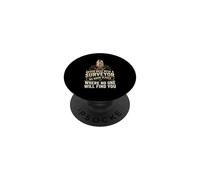 Funny Never Mess With A Surveyor We Know Places PopSockets Adhesive PopGrip